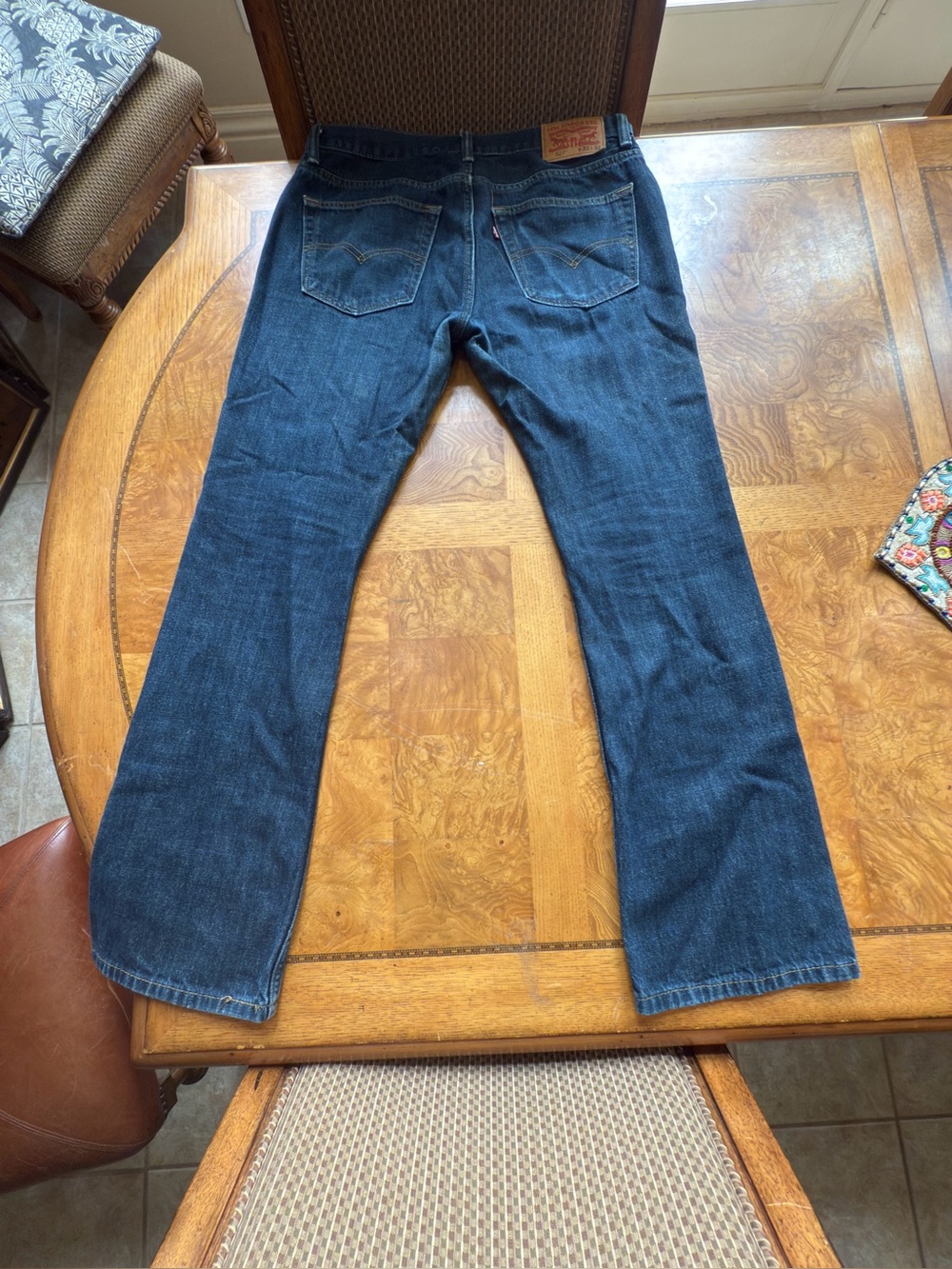 Levi’s Men’s Bootcut Jeans 33x32 - Picture 2 of 12
